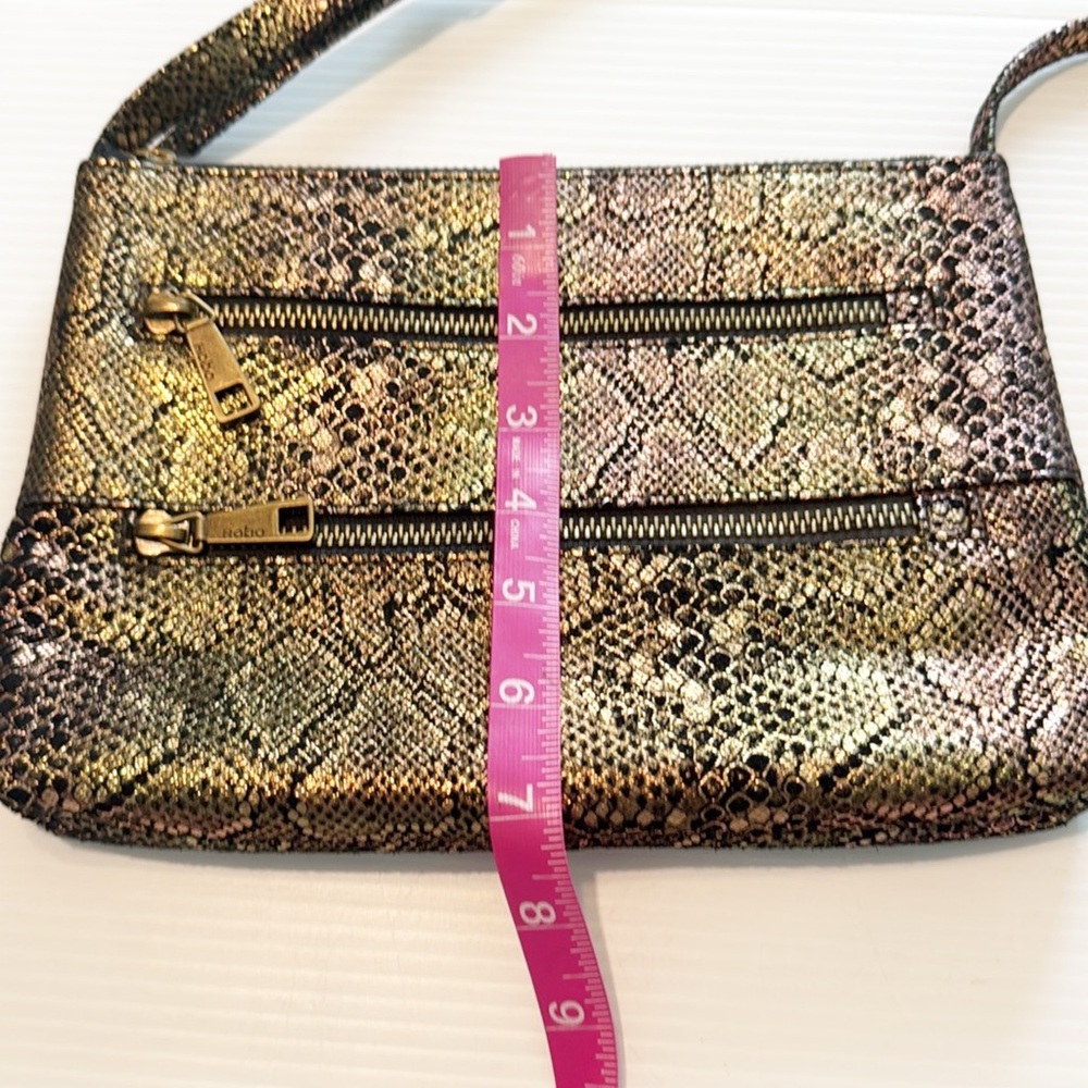 HOBO International Mara Iridescent Snakeskin Crossbody - Picture 10 of 11